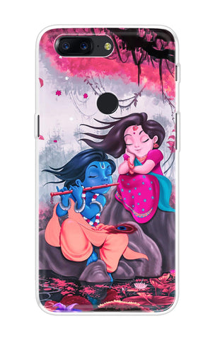 Radha Krishna Art OnePlus 5T Back Cover