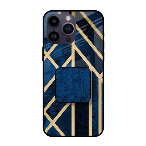 Abstract Blue Glass case with Square Phone Grip Combo Cases & Covers Online