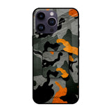 Camouflage Orange Glass case with Square Phone Grip Combo Cases & Covers Online