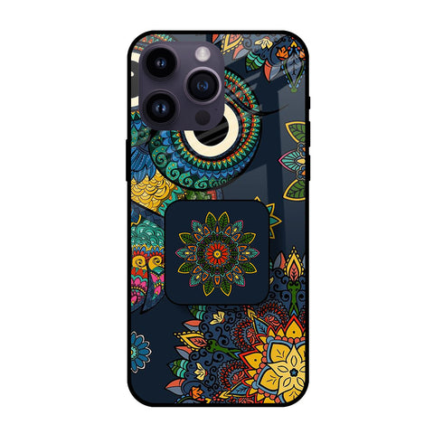 Owl Art Glass case with Square Phone Grip Combo Cases & Covers Online
