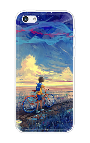 Riding Bicycle to Dreamland iPhone 5 Back Cover