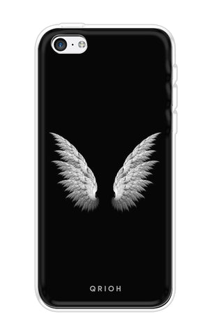 White Angel Wings iPhone 5 Back Cover