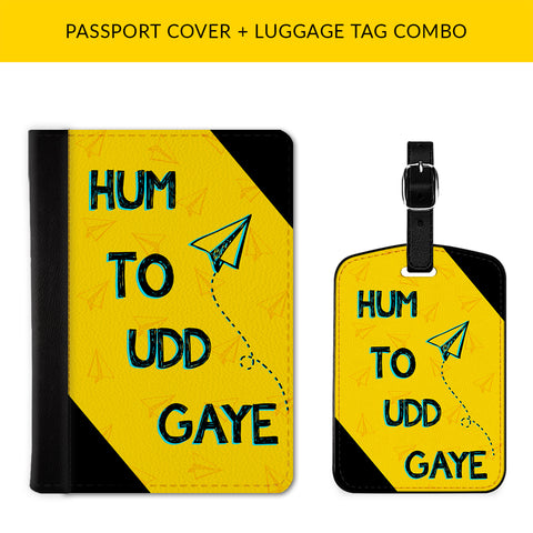 Udh Gaye Passport & Luggage Tag Combo