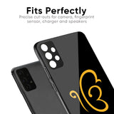 Luxury Fashion Initial Glass Case for Redmi Note 10T 5G