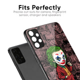 Joker Cartoon Glass Case for Oppo F23 5G