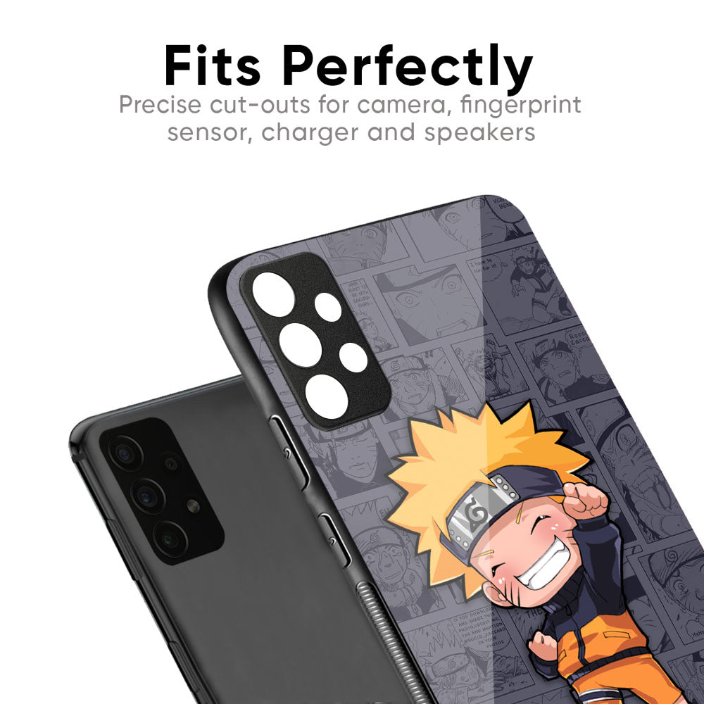 Orange Chubby Glass Case for Vivo X50 Pro