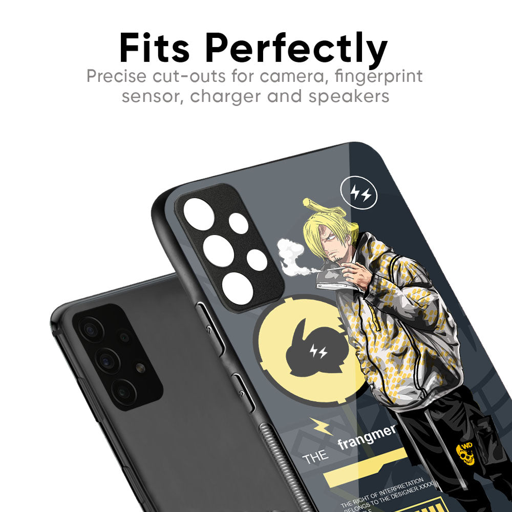 Cool Sanji Glass Case for Vivo V20 Pro