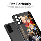 Shanks & Luffy Glass Case for Samsung A21s