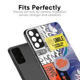 Smile for Camera Glass Case for Samsung A21s