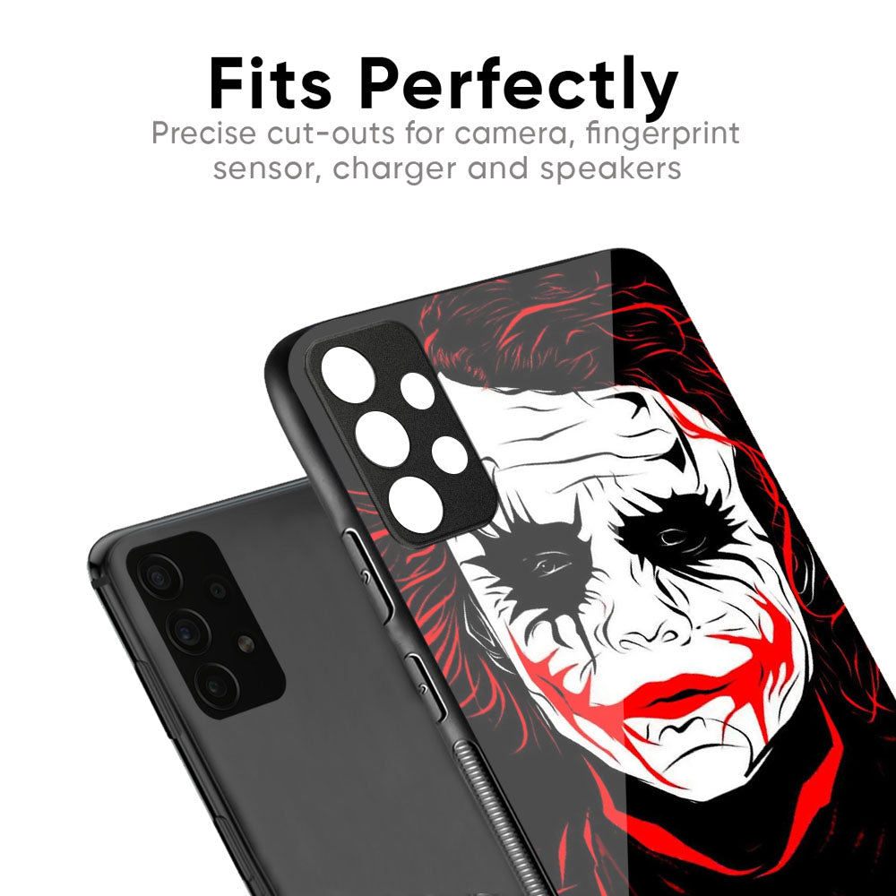 Life In Dark Glass Case For Vivo X50 Pro