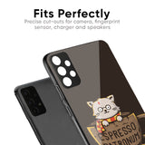 Tea With Kitty Glass Case For Redmi 9 prime