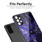 Techno Color Pattern Glass Case For Samsung Galaxy S21 FE 5G