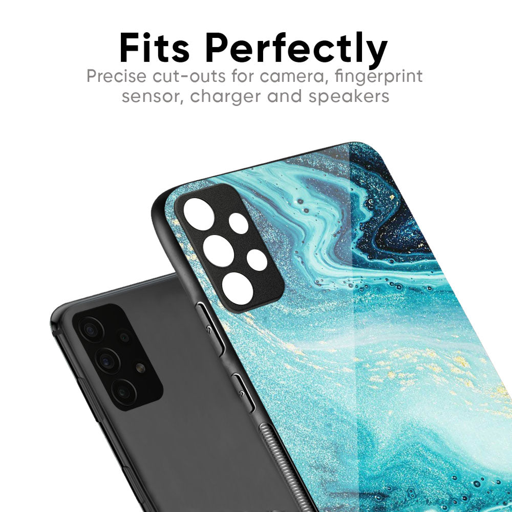 Sea Water Glass Case for Vivo X50 Pro