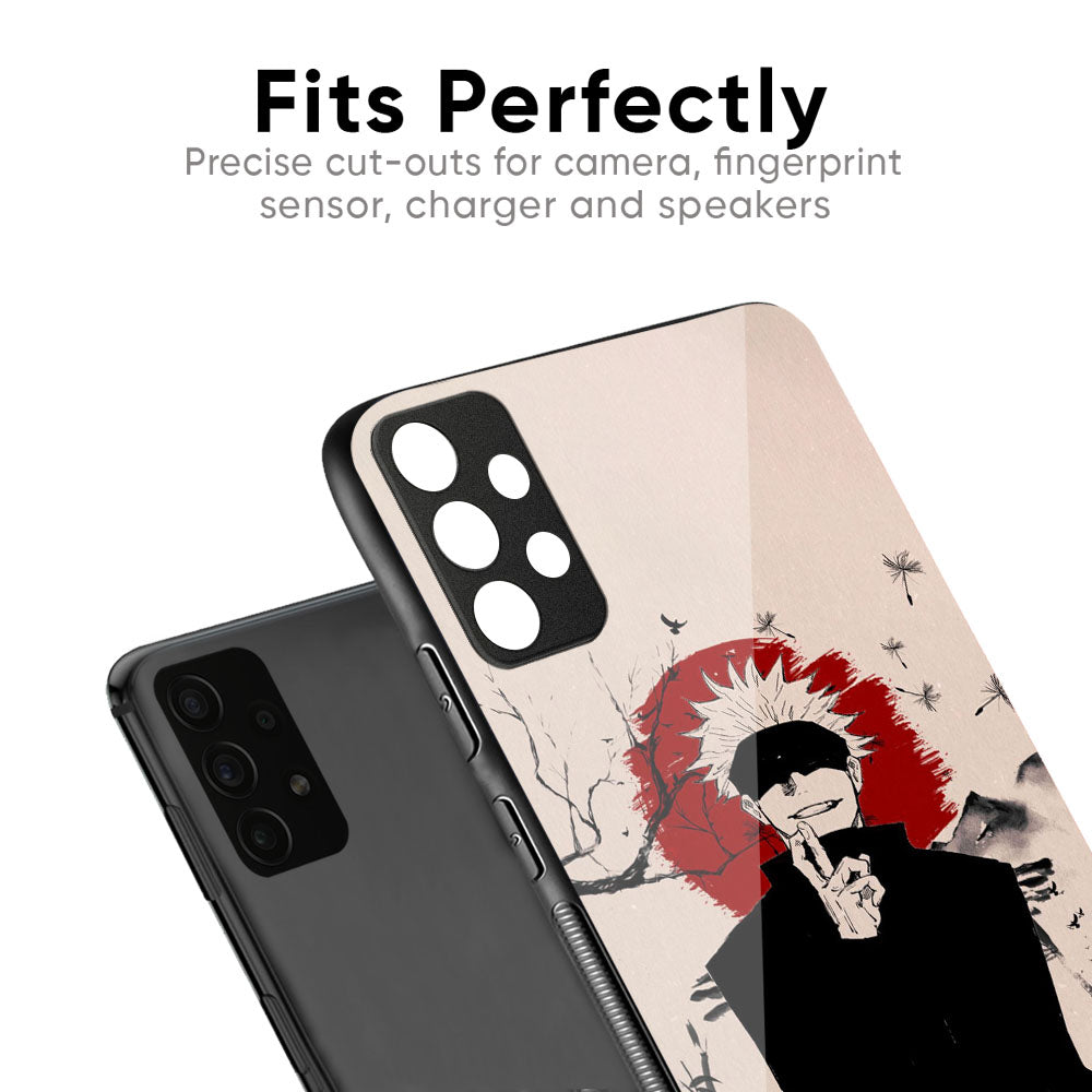 Manga Series Glass Case for Redmi Note 12 5G