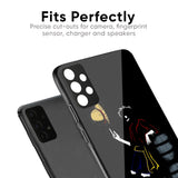 Luffy Line Art Glass Case for OnePlus Nord CE 3 5G
