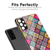 Multicolor Mandala Glass Case for Samsung Galaxy S23 FE 5G