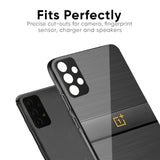 Grey Metallic Glass Case For OnePlus Nord 3 5G