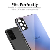 Blue Aura Glass Case for Oppo A76