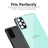 Teal Glass Case for Samsung Galaxy A12