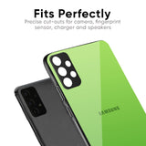 Paradise Green Glass Case For Samsung Galaxy M12