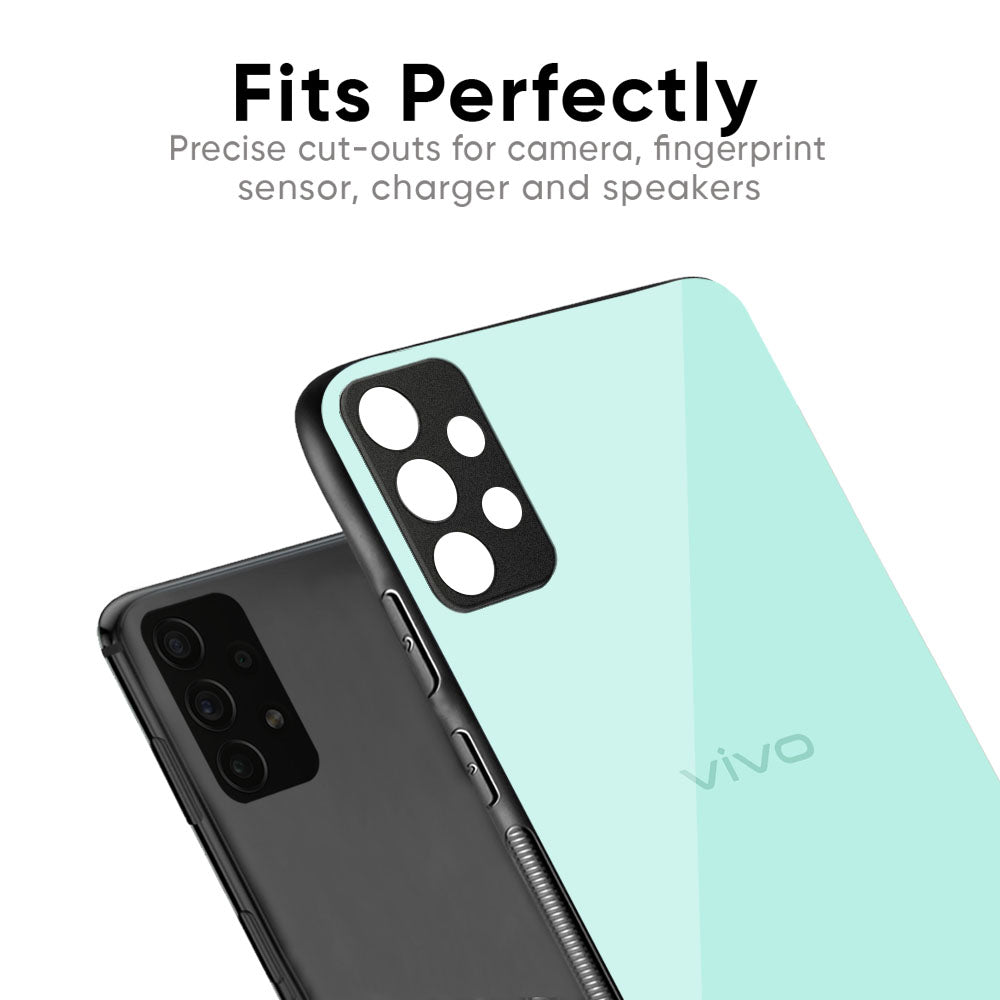 Teal Glass Case for Vivo V20