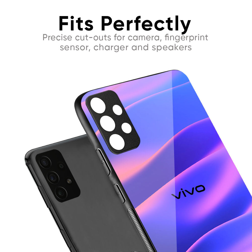 Colorful Dunes Glass Case for Vivo X50 Pro