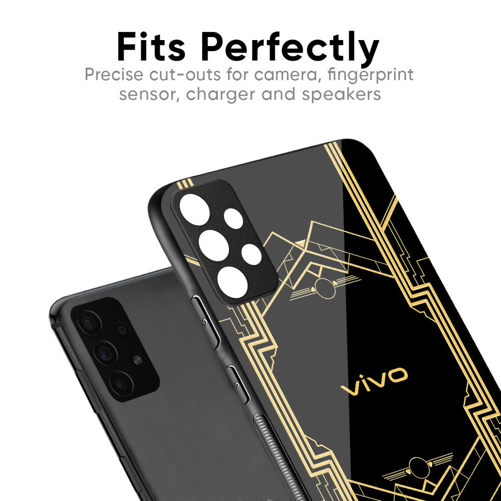 Sacred Logo Glass Case for Vivo X50 Pro