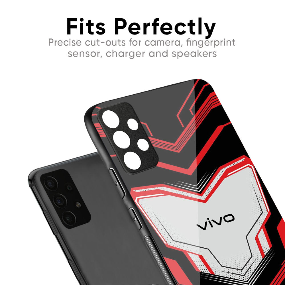 Quantum Suit Glass Case For Vivo V20 Pro