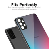 Rainbow Laser Glass Case for Redmi Note 10T 5G
