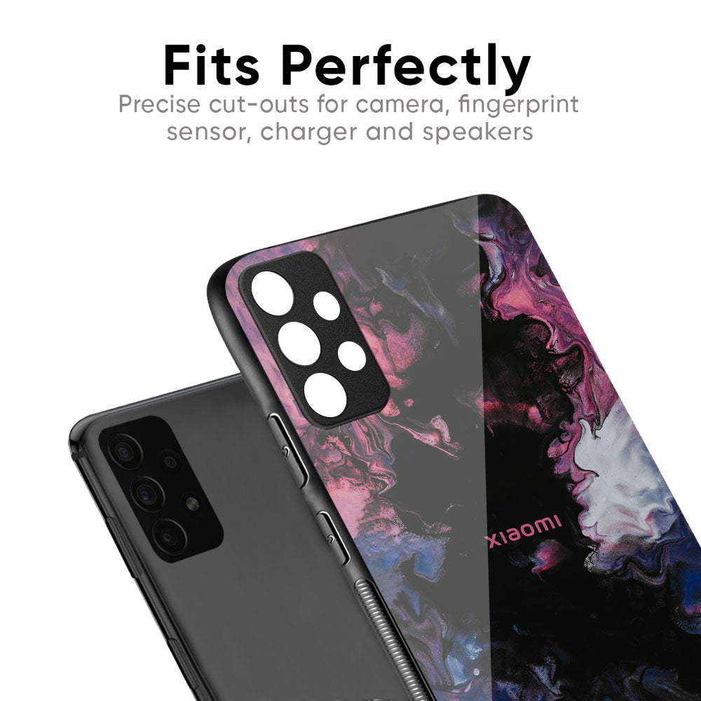 Smudge Brush Glass case for Redmi Note 12 5G