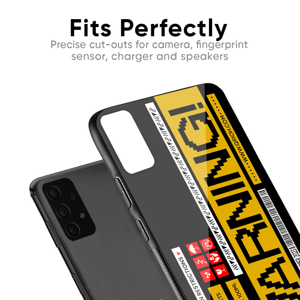 Aircraft Warning Glass Case for Oppo Reno 3