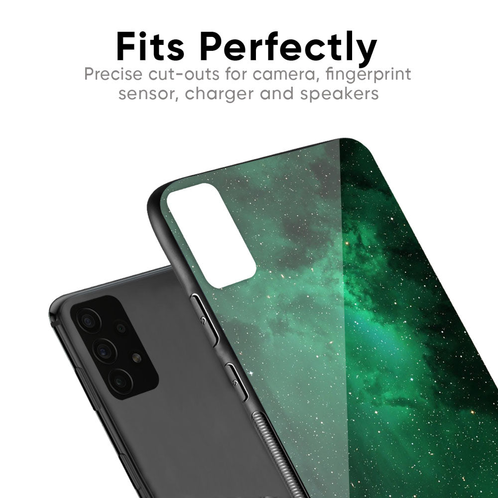 Emerald Firefly Glass Case For Samsung Galaxy F41