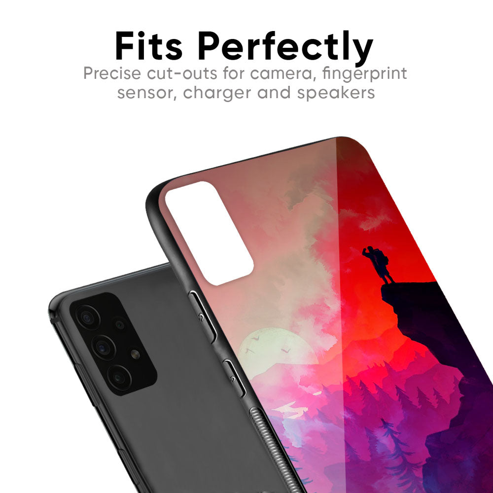 Dream So High Glass Case For Samsung Galaxy F41