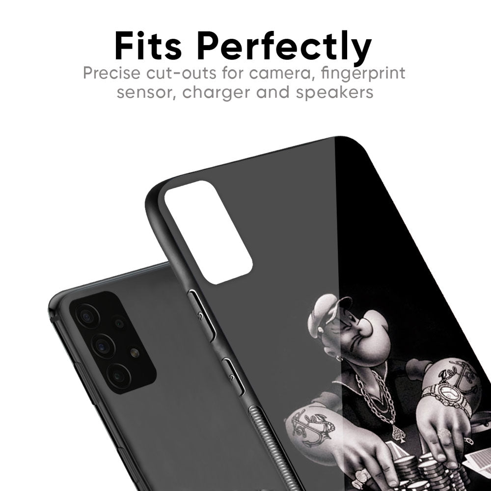 Gambling Problem Glass Case For Samsung Galaxy F41