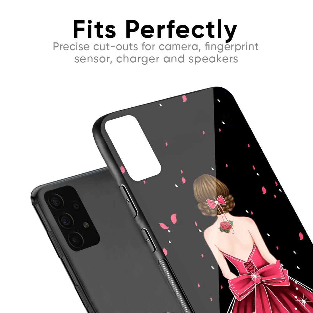 Fashion Princess Glass Case for Xiaomi Mi A3