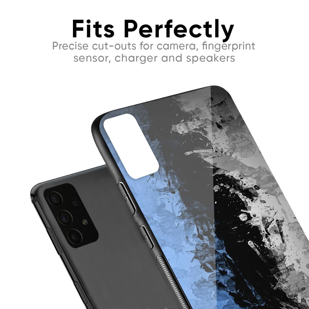 Dark Grunge Glass Case for Samsung Galaxy F41