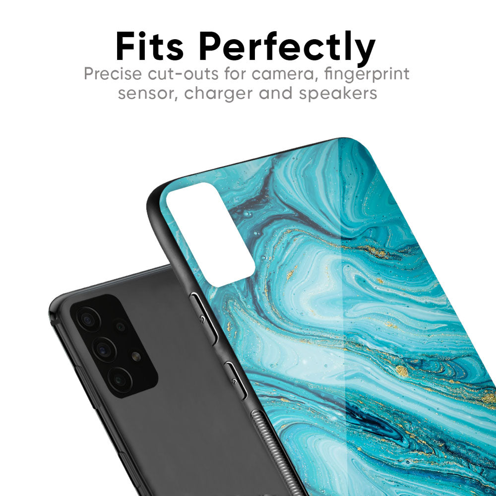 Ocean Marble Glass Case for Huawei P30 Pro