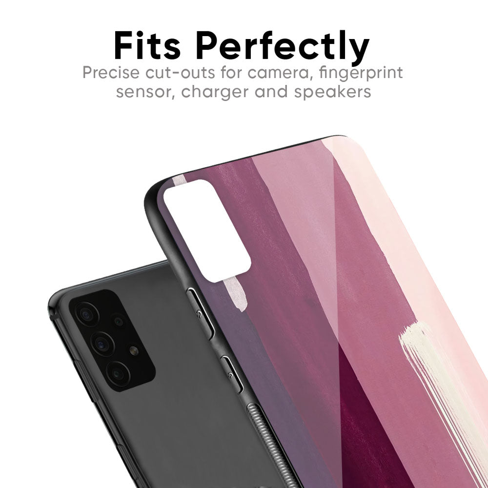 Brush Stroke Art Glass Case for Huawei P30 Pro