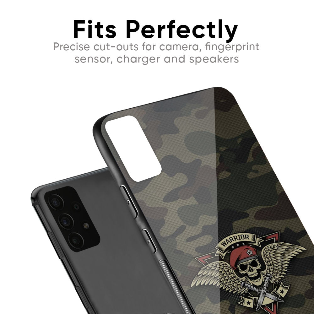 Army Warrior Glass Case for Huawei P30 Pro