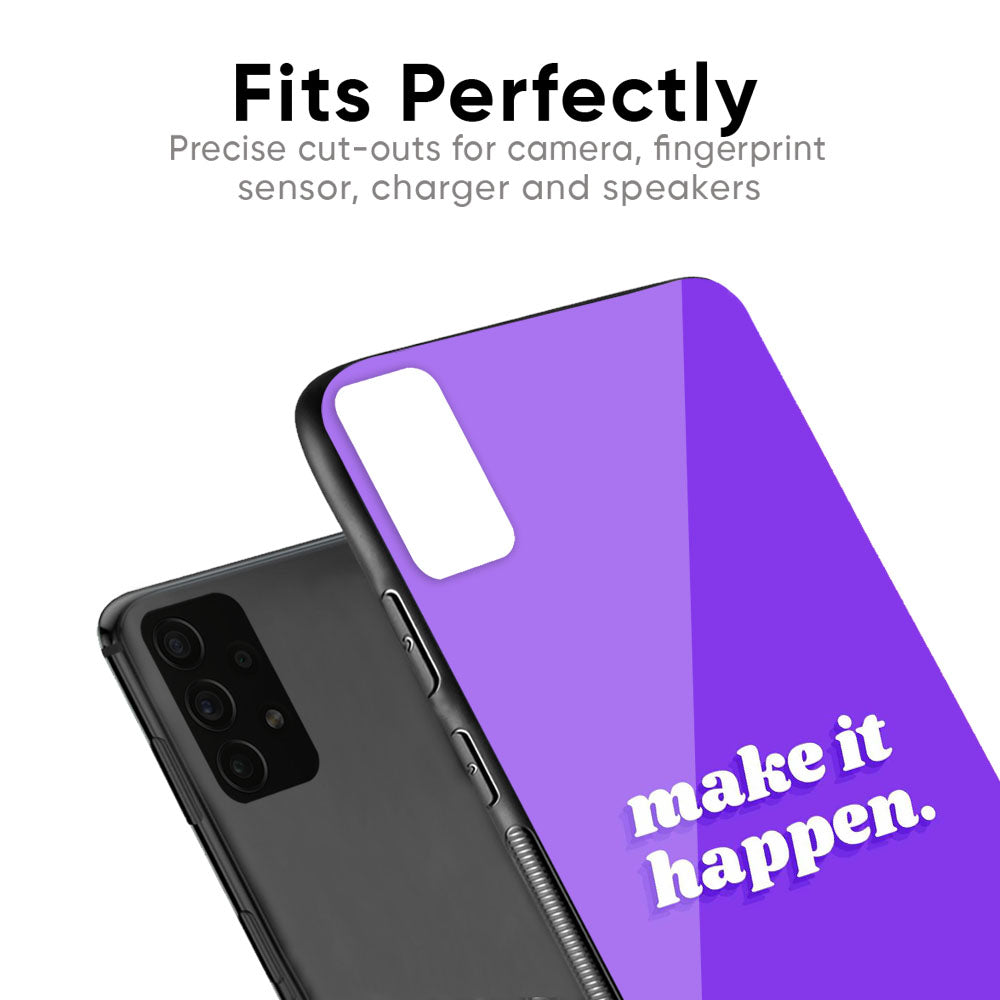 Make it Happen Glass Case for Xiaomi Mi A3