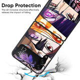 Anime Eyes Glass Case for Samsung Galaxy Z Flip4 5G