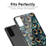 Peacock Feathers Glass case for OnePlus 11 5G