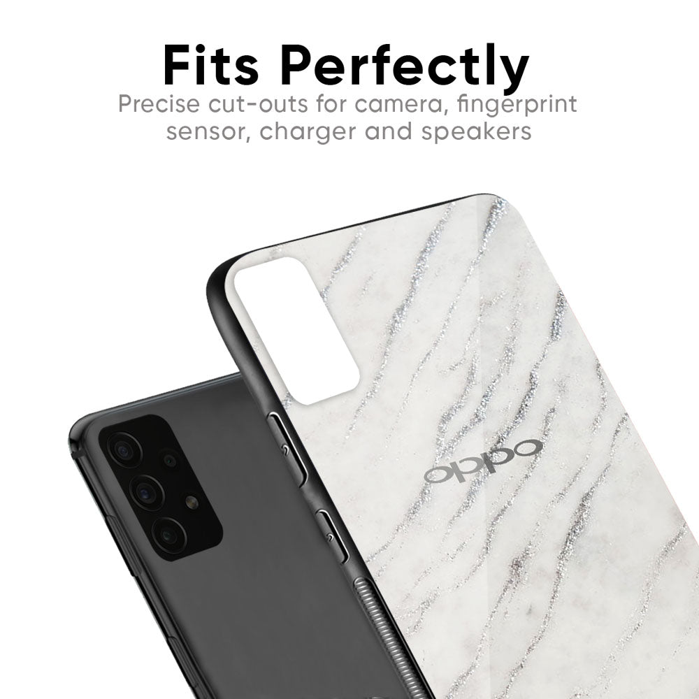 Polar Frost Glass Case for Oppo A58 5G