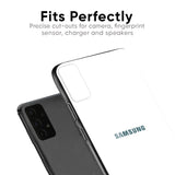 Arctic White Glass Case for Samsung Galaxy M54 5G