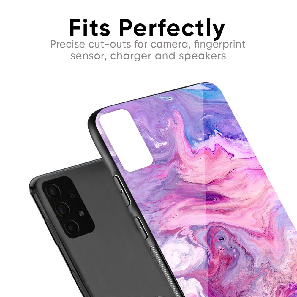 Cosmic Galaxy Glass Case for Redmi Note 12 5G