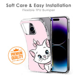 Cute Kitty Soft Cover For iPhone SE