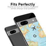 Fly Around The World Glass Case for Google Pixel 8 Pro