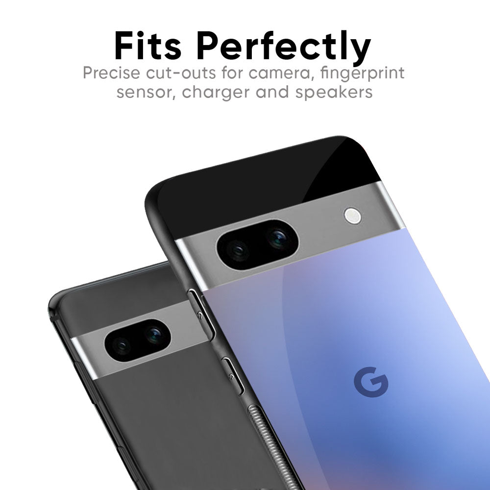 Blue Aura Glass Case for Google Pixel 7A