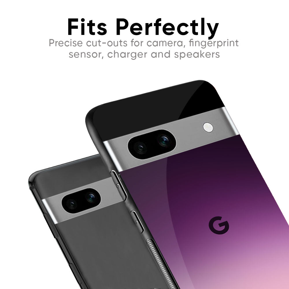 Purple Gradient Glass case for Google Pixel 8 Pro