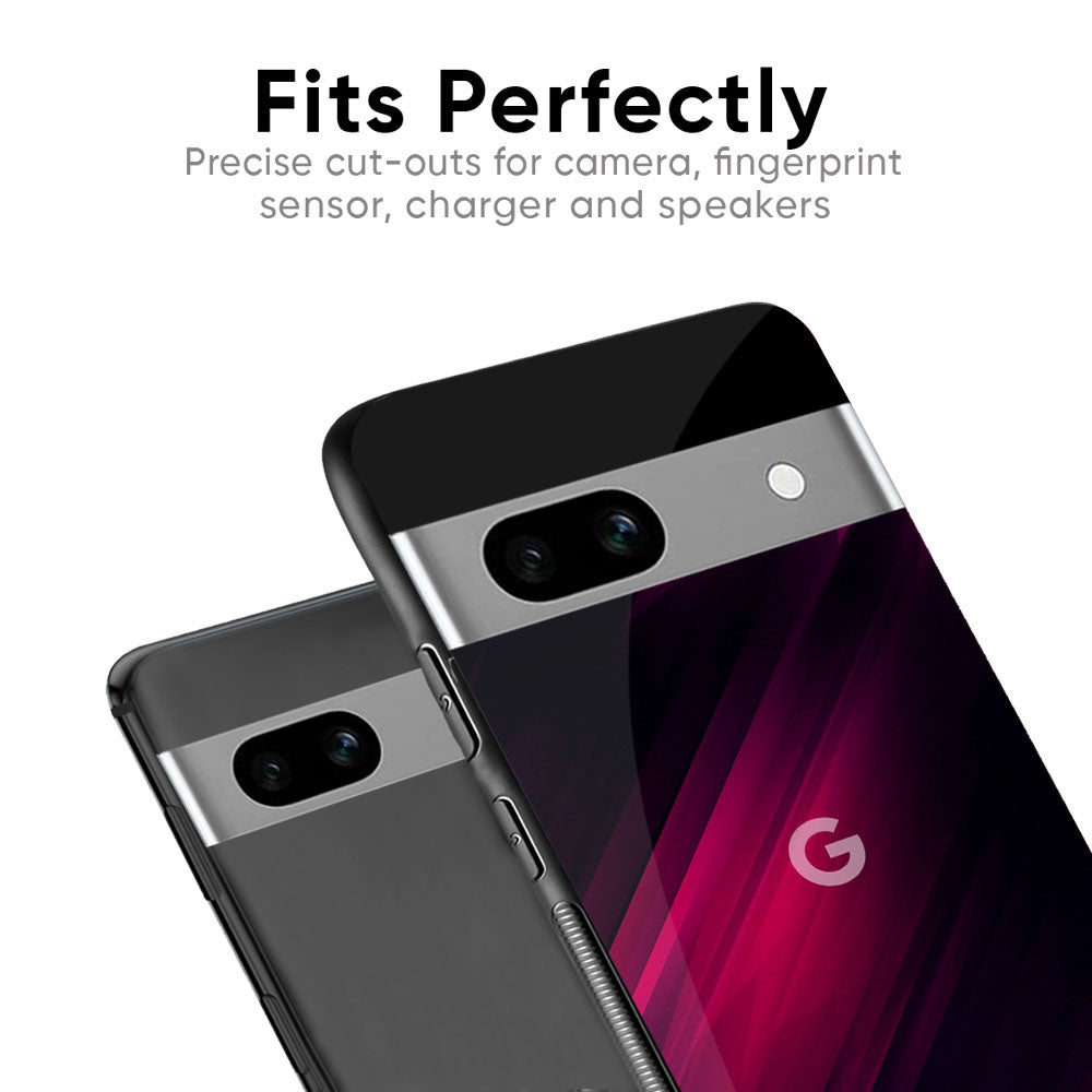 Razor Black Glass Case for Google Pixel 8